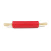 Professional Colorful Silicone Rolling Pin Non Stick Surface Wooden Handle baking decorating tools