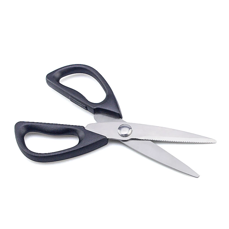 8 Inch Stainless Steel Kitchen Shears Black