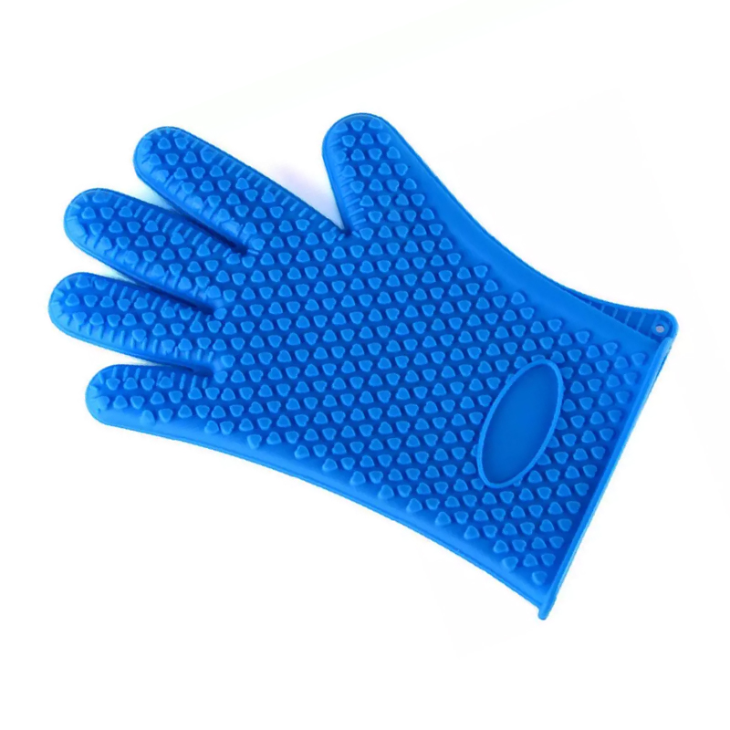 Silicone Cooking Mitts Heat Resistant Oven Mitt for Grilling BBQ Kitchen Safe Cooking & Baking Non-Slip Potholders
