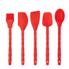 Wholesale Kitchen Tools PP Handle 5 Pieces Silicone Cooking Utensils Set