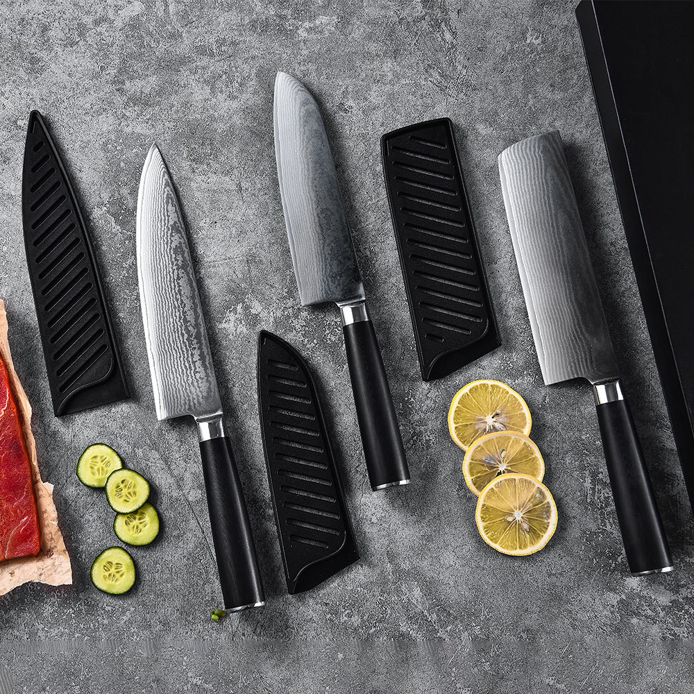Santoprene Kitchen Knives and Cutlery Set